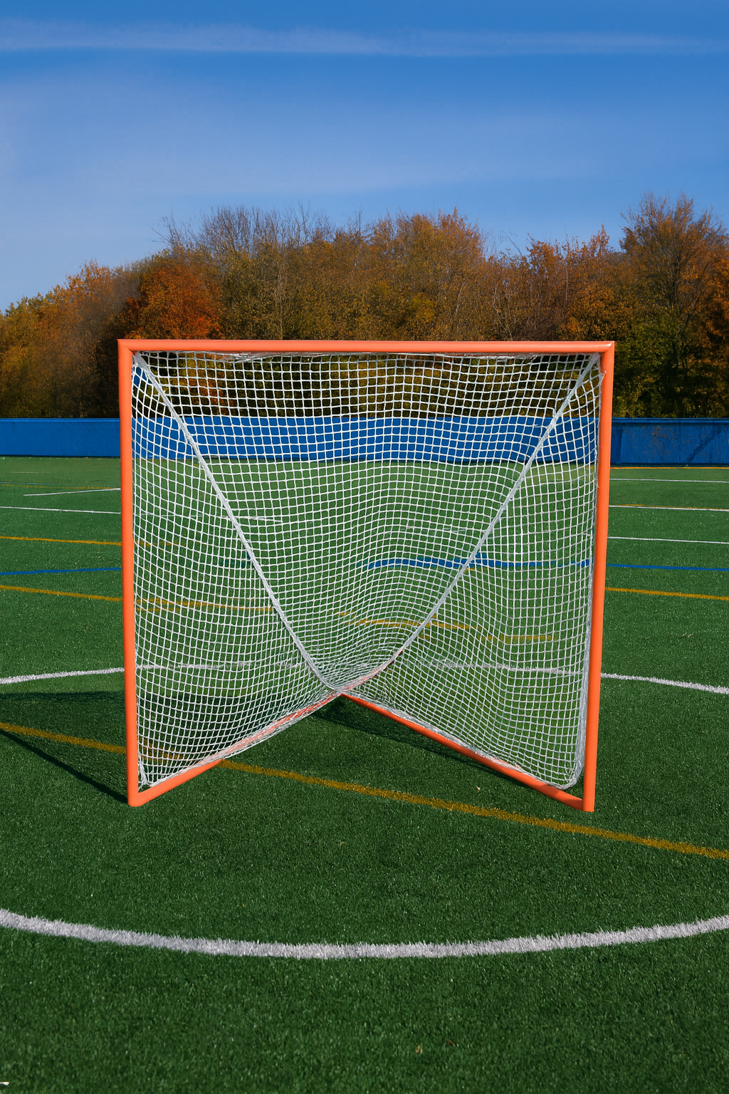 Velocity High School & Tournament Lacrosse Goal – NFHS Regulation 6×6×7 Heavy-Duty Frame 