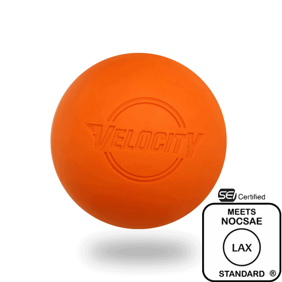 Orange Lacrosse Balls NOCSAE/SEI - 120 Full Case Bulk 