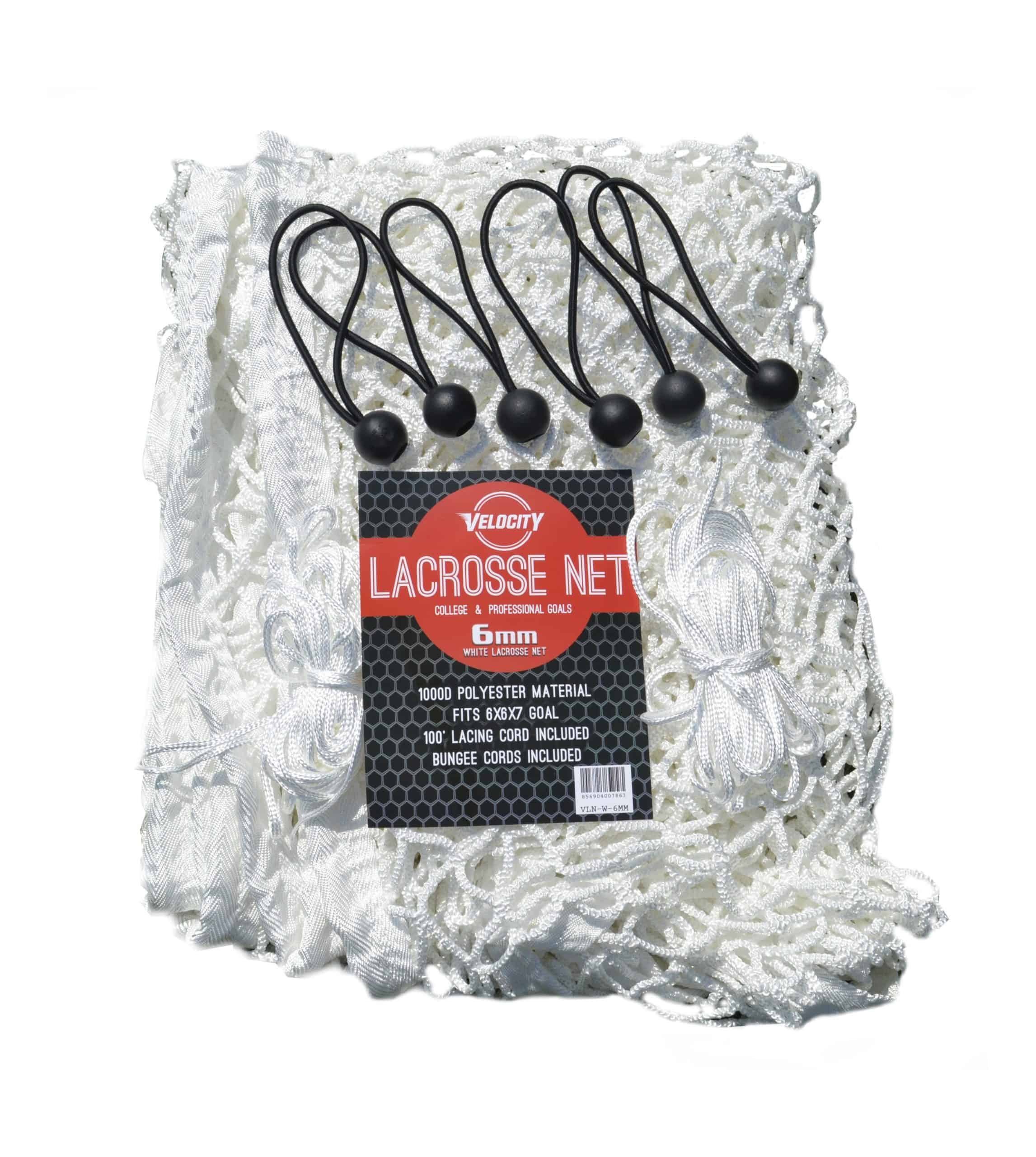 Velocity 6MM 6×6×7 Lacrosse Net — Game-Grade Strength & Endurance 