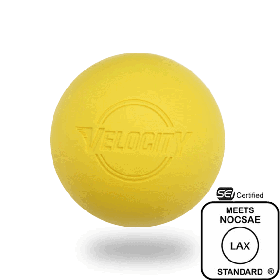 Yellow Lacrosse Balls NOCSAE/SEI - 120 Full Case Bulk Yellow Lacrosse Balls