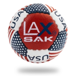 American Flag Lax Sak Balls - LSC-AMF