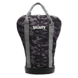Velocity Lacrosse Ball Bag - Black Tonal Camo - lacrosse-ball-bag-black-tonal-camo