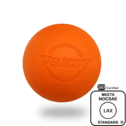 Orange Lacrosse Balls NOCSAE/SEI - 120 Full Case Bulk - VLB-O-120B