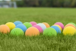 Orange Soft Foam Lacrosse Balls - VSLB-O-120