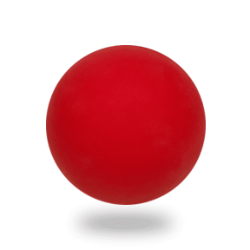 Red Lacrosse Balls - 120 Full Case Bulk - VLB-R-120B